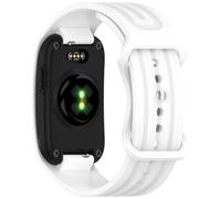FTRONGRT Strap Compatible with Garmin CIRQA Smart Band, Comfortable Soft Silicone Watch Replacement Wristband.White
