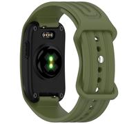 FTRONGRT Strap Compatible with Garmin CIRQA Smart Band, Comfortable Soft Silicone Watch Replacement Wristband.Army Green