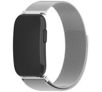 FTRONGRT Strap Compatible with Garmin CIRQA Smart Band, Metal Case + Strap, Easy to Install and Disassemble, Metal Replacement Wristband. Silver