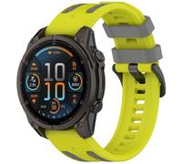 FTRONGRT Strap Compatible with Garmin instinct 3 Solar 50MM, Comfortable Soft Silicone Watch Replacement Wristband.Gray