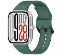 FTRONGRT Strap Compatible with Xiaomi Redmi Watch 5 / eSIM / 4 / Smart Band 9 Pro/Band 8 Pro, Soft Silicone, Comfortable Wristband - Dark Green
