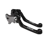 FTRT Short Brake Clutch Levers for Honda CR80R/CR85R 1998-2007,CR125R/CR250R 1992-2003,CRF150R 2007-2018,CRF450R 2002-2003 Black