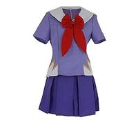 FTSUCQ The Future Diary Gasai Yuno Mirai Nikki Top&Skirt Cosplay Costume, US (2-4)
