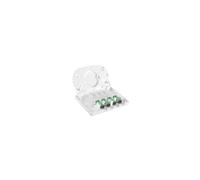 FTTH 4C wall socket (4 x SC simplex) without FOPA-4A-01