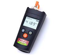 FTTH Handheld Optical Power Meter High Precision APM80T Miniature Fiber Cable Tester Measuring Wavelength 850/980/1300/1310/1490/1550 for Optical Fiber Communication Engineering