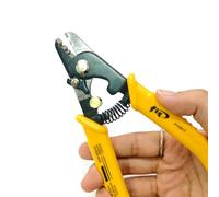 FTTH Miller clamp Fiber Stripping Pliers Tri-Hole Fiber Optic Stripper Miller Wire Cutter Slitter
