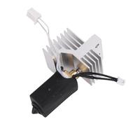 FTVOGUE 0.2mm Nozzle Hotend Kit Ceramic Hotend, Hardened Steel Print Head with 60W Ceramic Heater 932°F M6x25mm for Carbon 3D Printer Fine Detail Printing