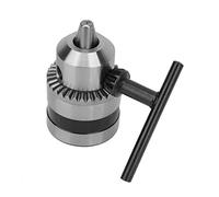 FTVOGUE 1.5 10mm B12 Drill Chuck Adapter, High Milling Tool with Anti Rust Electrophoretic Paint and Wear Resistant Clamping Jaws, for Drill Press and Lathe Machine