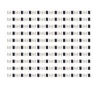 FTVOGUE 100PCS 3 Pin Male JR Plug Connector Servo Cable Wire Connector for Electronic Equipment Model Aircraft