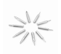 FTVOGUE 10pcs Bits Set with 4mm Shank Diameter for Electronics Repair Mobile Head Storage Box/Cover