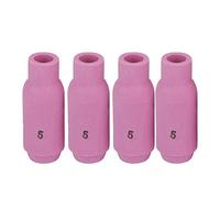 FTVOGUE 10pcs Ceramic Nozzle Shield Cups for WP-17/18/26 TIG Welding Torch(10N49(#5))