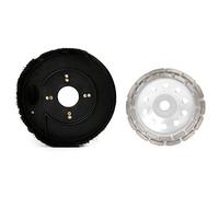 FTVOGUE 180mm Dust Shroud Angle Grinder Cover, Universal Fit | Leather Sealing Ring, 99% Dust , Impact-Resistant Build, Surface Grinding, Concrete Prep