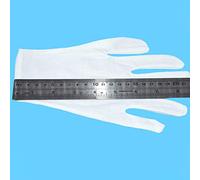 FTVOGUE 24 Pcs White Cotton Gloves, Washable Work Gloves for Jewelry Inspection, 8.26 Inch Moisturizing for Dry Hands, Reusable for Cleaning Handling Archives (As Shown)