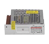 FTVOGUE 24V 100W Regulated Switching Power Supply AC to DC Converter with Aluminum Alloy Shell for Industrial Equipment