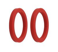 FTVOGUE 2PCS E61 Silicone Group Gasket, High Temperature Resistant Proof Replacement Gasket with Good Elasticity for Coffee Machines Grouphead