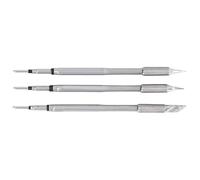 FTVOGUE 3 Pcs Electric Soldering Iron Heating Brass Solder Station Iron Tip
