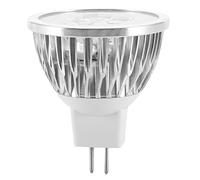 FTVOGUE 3W LED Light Bulb Aluminum, High Brightness, Low Energy Consumption, Warm White 3000K MR16 12V Bulb for Home Restaurant Hotel Bar