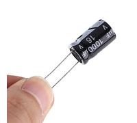 FTVOGUE 500pcs 24-Value Electrolytic Capacitor Assortment Kit Aluminum Capacitors Set for Electronics Repairing 0.1uF to 1000uF 10V~50V with Transparent Storage Box