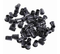 FTVOGUE 50Pcs Light Holder Lamp Socket Diode Holder Shell Clip LED Holders Panel Display (5mm)