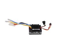 FTVOGUE 80A Brushed Electronic Speed Controller for Car Boat Model, ABS Aluminum Alloy, Continuous 80A Peak 560A, Compatible with 540 550 750 Motors