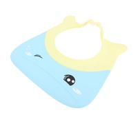 FTVOGUE Adjustable Kids Shower Hat, Eye Protective Bathing Cap for Toddlers, Adorable Design for Fun and Easy Hair Washing At Home and On the Go (Blue)