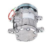FTVOGUE Air Conditioning Compressor, Alloy Steel, High Performance Cooling, Energy Efficient Technology for Komatsu PC56-7 Excavators