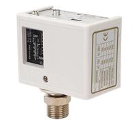 FTVOGUE Air Pressure Switch Heavy Duty Pressure Controller 6kg AC125V with Fittings for Air Compressor Boiler Dryer Easy Installation and Stable Control (G1/2 Interface)
