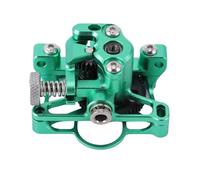 FTVOGUE All Metal Mini Extruder, CNC Hollow Out Lightweight Gear Upgrade Extruder Kit Replacement for Voron 2.4,with PEEK Insert for Heat Insulation