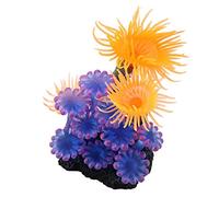 FTVOGUE Aquarium Silicone Artificial Coral Sea Anemone Fish Tank Landscape Decoration