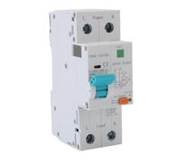 FTVOGUE Arc Fault Circuit Breaker 1P+N AFDD RCBO RCCB Miniature Circuit Breaker 63A with Overload Leakage Protection for Home and Industrial Electrical Systems (40A)