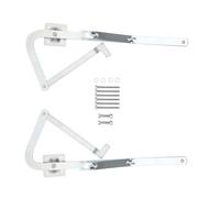 FTVOGUE Attic Ladder Hinge Arms Left Right Hand Balance Arm Replacement for
