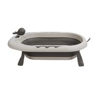FTVOGUE Baby Bathtub, PP PPE Folding Temperature Sensing Tub, 32.1 X 19.3 X 8.5in Portable Infant Bath with Realtime Display, 14 to 212°F, for Newborns and Outdoor Use (#3)