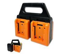 FTVOGUE Battery Carrying Holder, 4 Slot Portable Organizer for To210, with Click Feedback and High Strength ABS Material