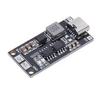 FTVOGUE Battery Charger Module, PCB Lithium Battery Charger Module 3S 12.6V Type C Input DC 3V to 6V Over Voltage Protection Easy Install for Li Ion Users (1A)