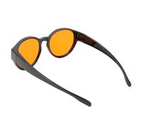 FTVOGUE Blue Light Blocking Glasses, Comfortable PC Nose Clamp, Prevent Eye Strain and Fatigue, Ideal for Mobile Phone and Computer Users (Square)