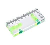 FTVOGUE Bubble Level, Acrylic Magnetic Small Level, Portable Tool for Accurate Measuring At Home and Construction Sites