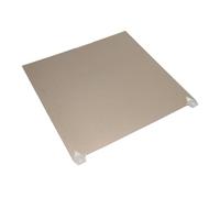 FTVOGUE Build Plate Double Sided PEI Printing Bed 370x370mm with Matte Powder Coating and Glossy Film Flexible Removal for PLA ABS TPU PETG for K2 Plus Users