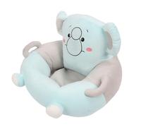 FTVOGUE Cartoon Baby Sofa Chair, Soft Crystal Velvet Learn to Sit Seat for Nursery Playroom Infant Toddler Support Lounger Portable Compact Kids Reading Chair 1 Piece