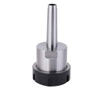 FTVOGUE Chuck ER40 Collet Holder, 40CR Carbon Steel, Morse Taper MT2 Shank for CNC Lathe and Mill Operations