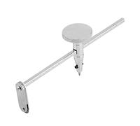 FTVOGUE Circle Cutter Plasterboard Punch Tool 400mm Max Diameter with Round Knob Handle for Plasterboard Notching and Drywall Cutting