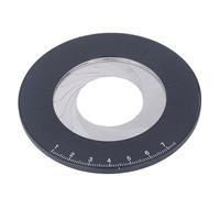 FTVOGUE Circle Drawing Maker Tool Adjustable Rotatable Round Template Ruler with Carving Aluminum Alloy 304 Stainless Steel for Artists Designers Craft Projects