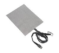 FTVOGUE Clothes Heating Pad, Flexible Intelligent Heat Fabric Heating Sheet, 20 X 15cm Fast Even Bend Resistant 104 to 158°F for Vest Jacket Outdoor Wear Users