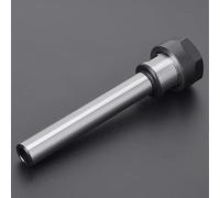 FTVOGUE Collet Chuck Holder ER20A-100L, Chrome Molybdenum Alloy Steel Straight Shank Tool Holder Rod with 100mm Length for CNC Router ER20 Collets (C16)