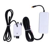 FTVOGUE Condensate Pump Mini Split Automatic Drain Removal Quiet Device, Engineering Plastic S1 AC110-240V for HVAC Air Conditioner Dehumidifier, 10M Lift 24L/H 19dB 32-122°F