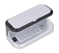 FTVOGUE Counterfeit Bill Money Detector, ABS Material, Reliable Manual LED Testing, Multifunctional Device for Currency and ID Verification