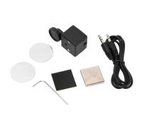 FTVOGUE CW Key ABS Manual Morse Code Key with 3.5mm Connector and Strong Magnetic Base Round Telegraph for Morse Code Practice Radio Operators and Learning Use