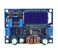 FTVOGUE DC to DC Power Converter Adjustable Step Up Down Voltage Regulator Module 4A LCD Display Reverse Input Protection for Power Supply Electronics Projects
