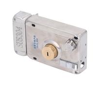 FTVOGUE Deadbolt 304 Premium Stainless Steel Block, Easy Install, Theft Prevention, Holds Strong At Home, External Use