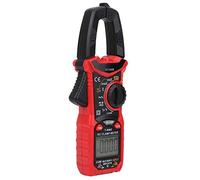 FTVOGUE Digital Clamp Meter Multimeter ABS Handheld Voltage Current Tester 6000 Count 600V 600A 1832F with Temperature Probe for Electricians Automotive Home Industrial Testing (HT206B)