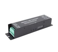 FTVOGUE DMX512 LED Controller 3 Channels DC12-24V with Auto Voltage Adaption Power Loss Memory 4 Digit Display for RGB RGBW Strip Stage Lighting